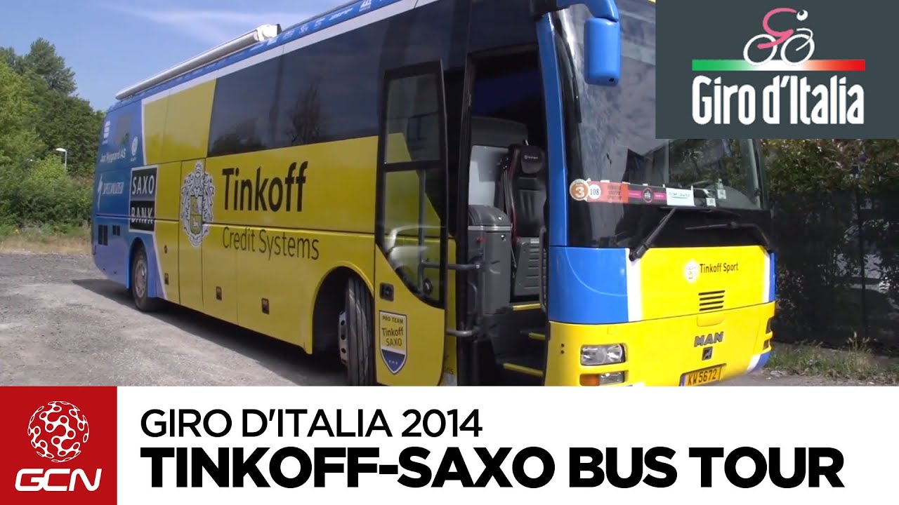Tinkoff-Saxo Bus Tour | Giro D'Italia 2014