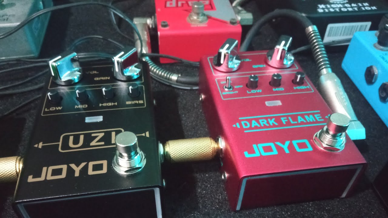 Revolution Series: JOYO Dark Flame + JOYO Uzi - Death Metal Riff Review Only!