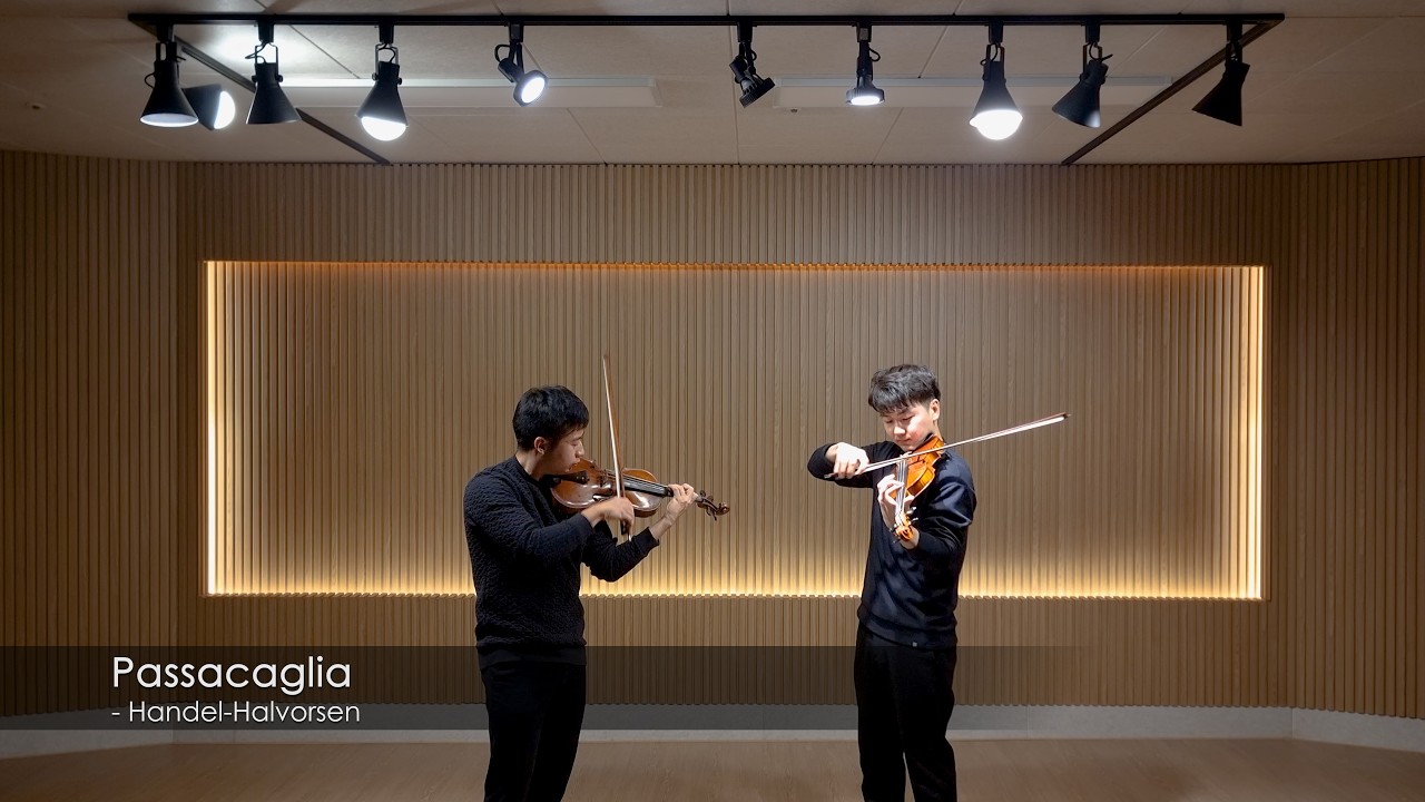 Handel-Halvorsen - Passacaglia for two violins