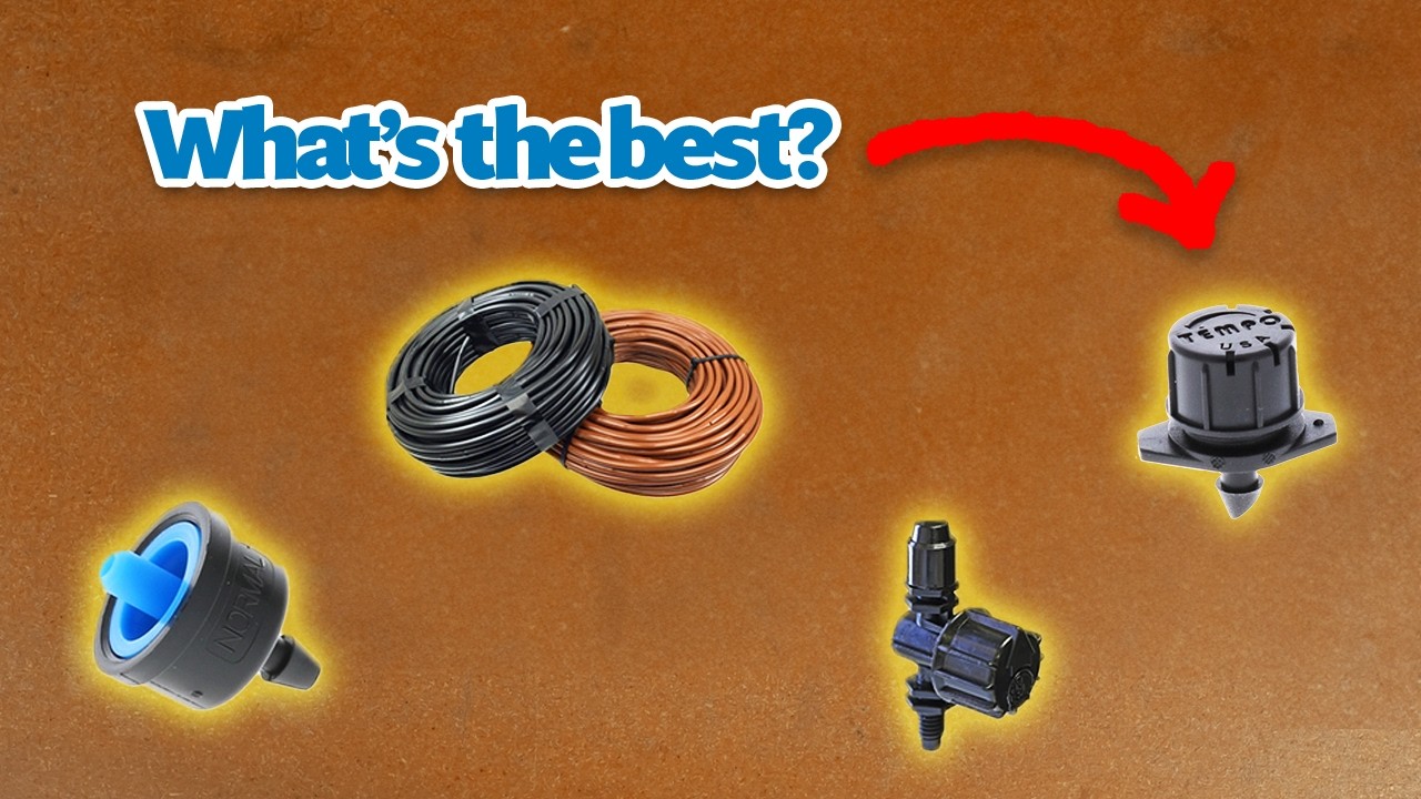 4 Main Drip Irrigation Emitters and When to Use Them