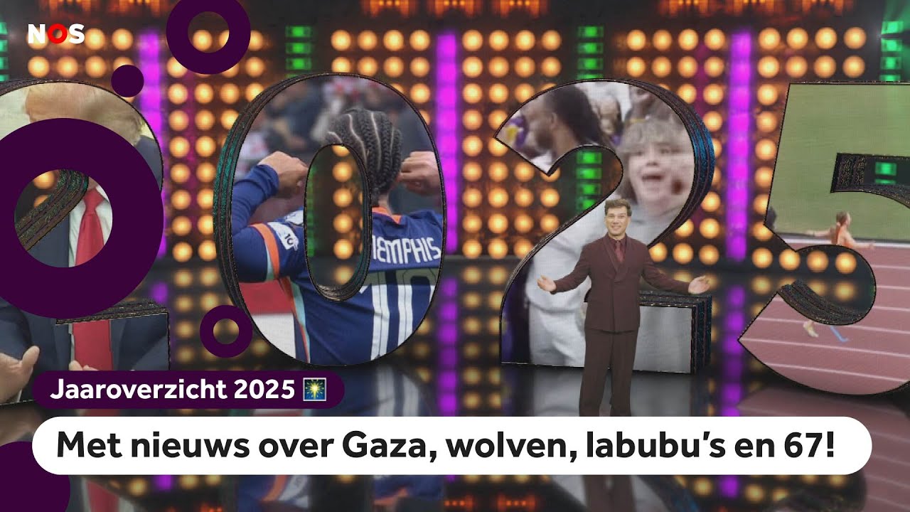 Het NOS Jeugdjournaal Jaaroverzicht 2025
