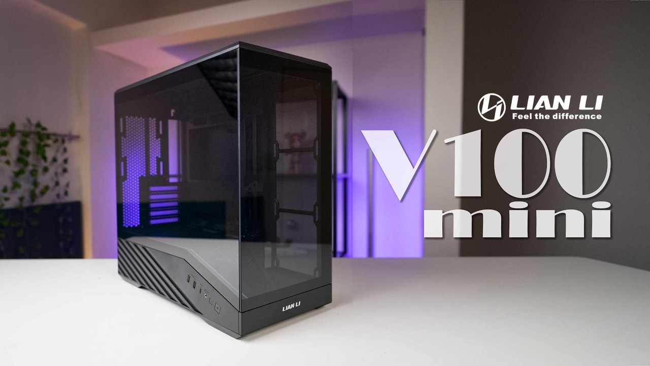 Распаковка и обзор устройства Lian Li V100 Mini