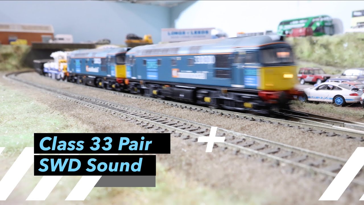 Pair Of Heljan Class 33's, Both Fitted With SWD Sound And Bass Enhanced Speakers