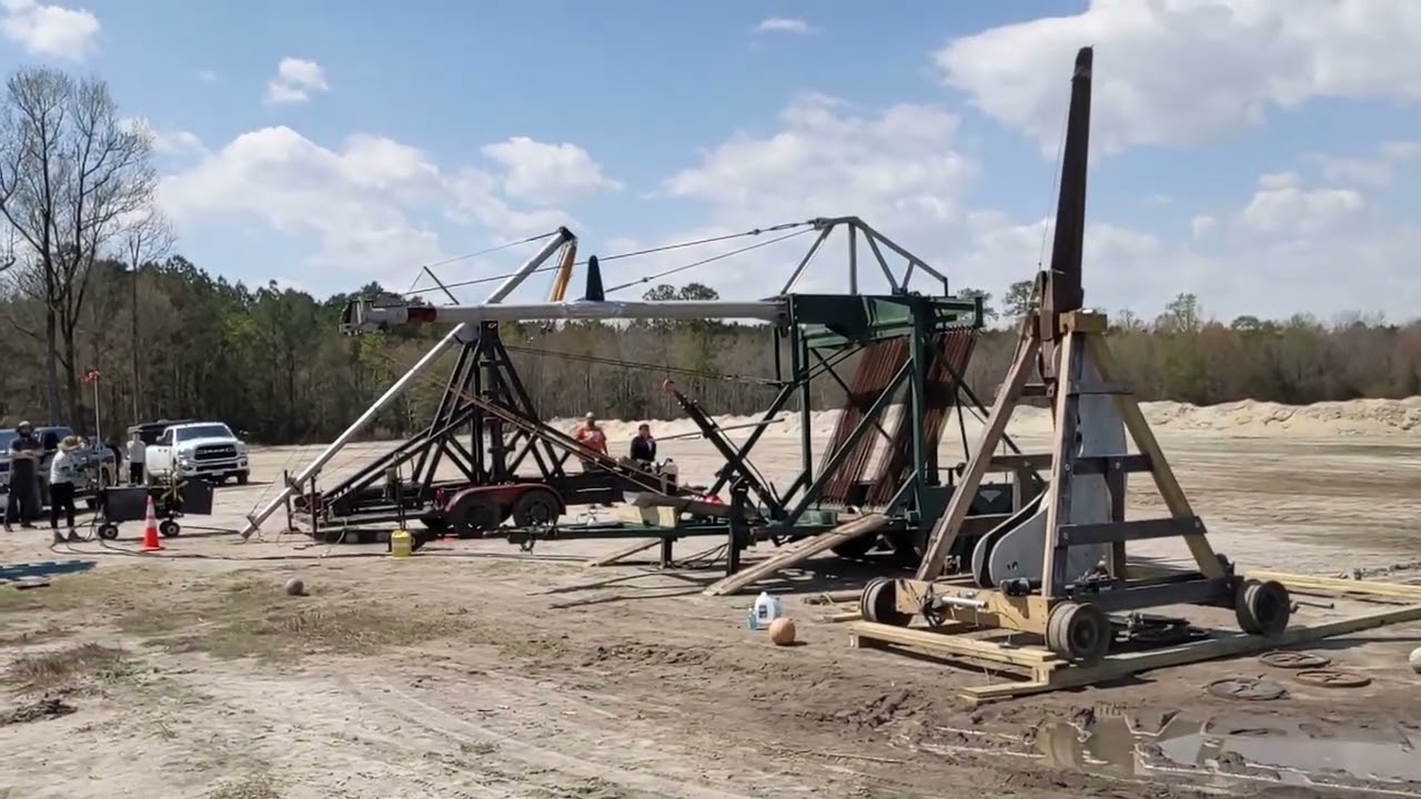 Professional Catapulting in North Carolina, March 2025