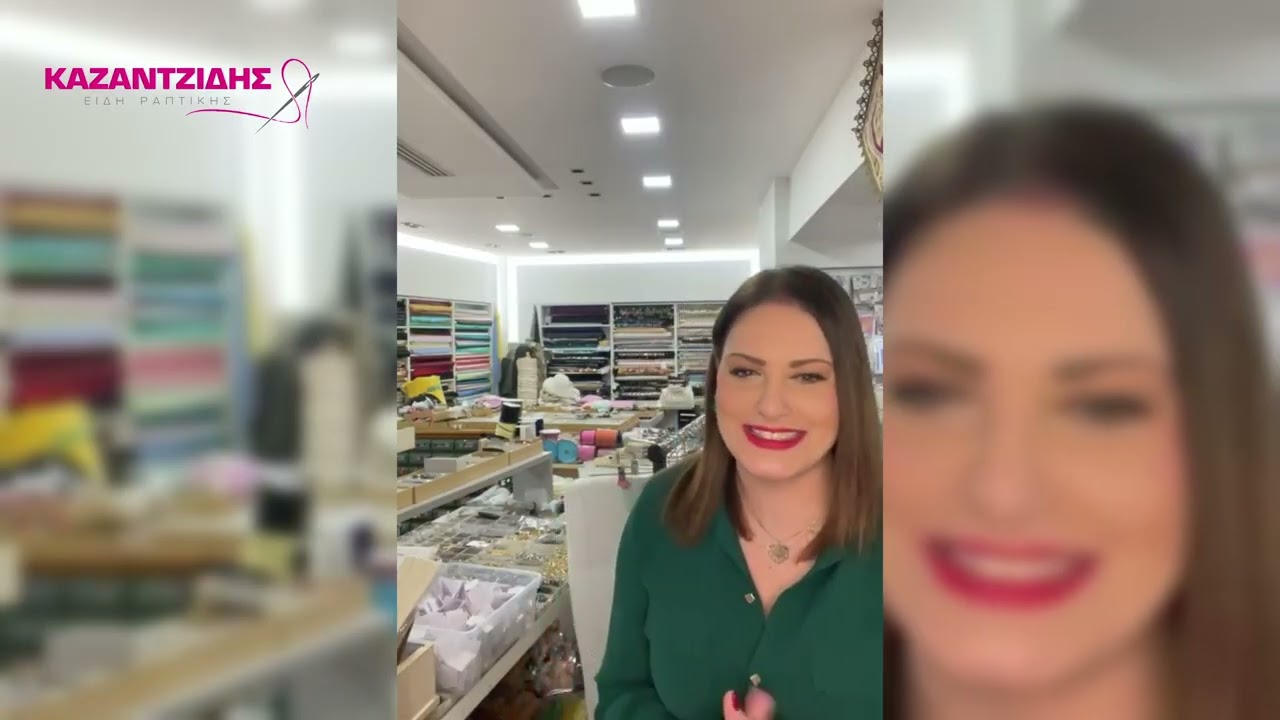 Live 29/01/2026 με υπέροχα κεντήματα και νέα σχέδια.