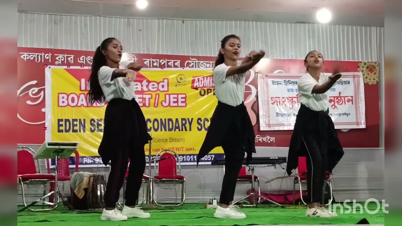 Our students performing India Wale Dance at Beki Festival,Rampur.