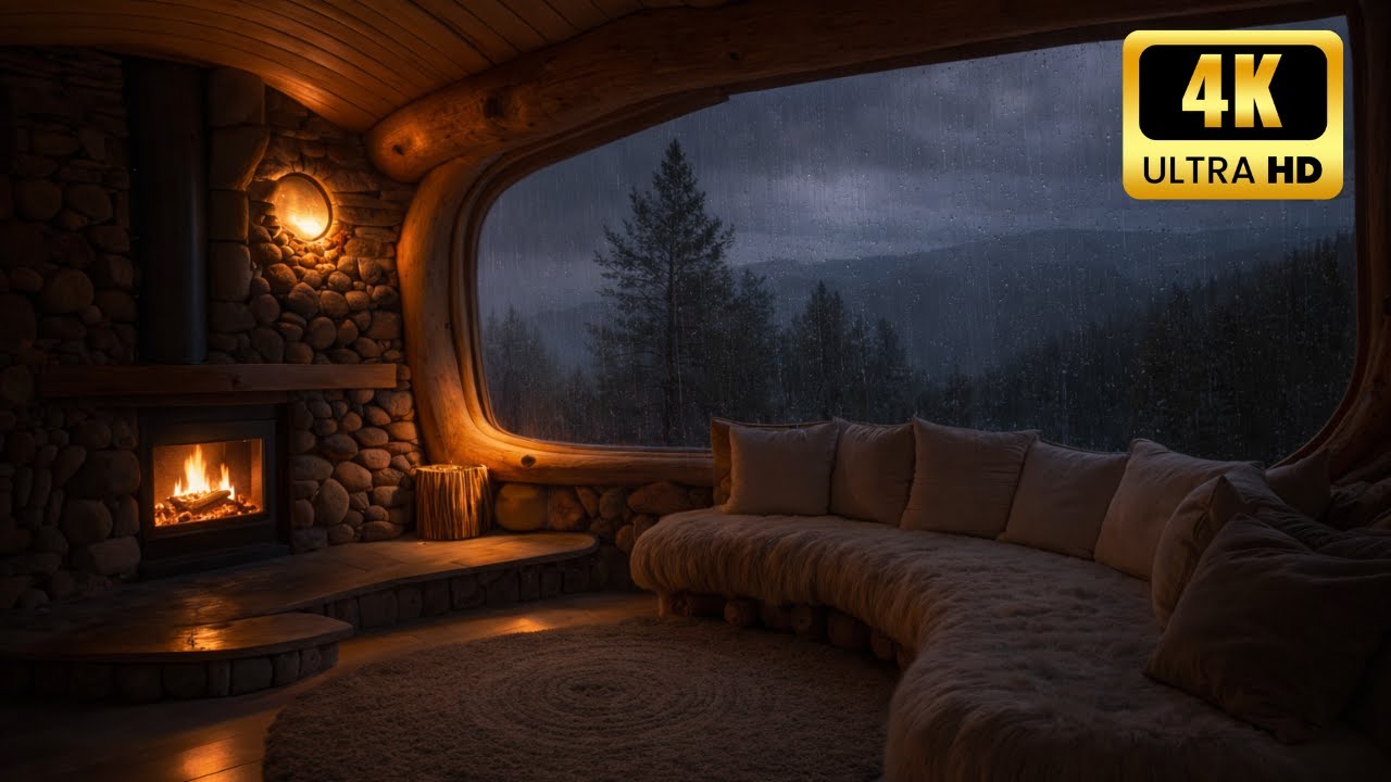 Guided Sleep Meditation Music 🌙 Relaxing Rain Sounds for Deep Sleep.