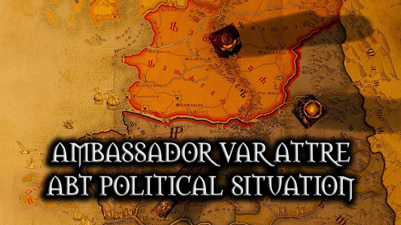 The Witcher 3: Wild Hunt - Ambassador var Attre about political situation Witcher 3