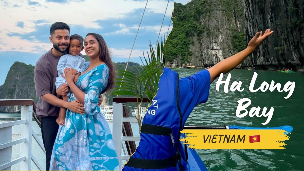 Vietnam වල කරපු හොඳම දේ 🇻🇳| මෙතනින් එන්න හිතුනේ නෑ | Foriegners ලට සිංදු කිව්වා | Ha long bay