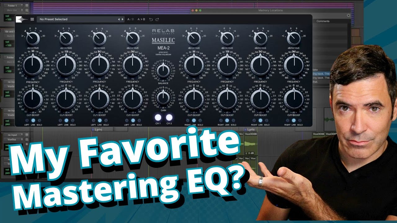 Почему я использую этот эквалайзер на каждом мастере (Maselec MEA-2 Mastering EQ от Relab)