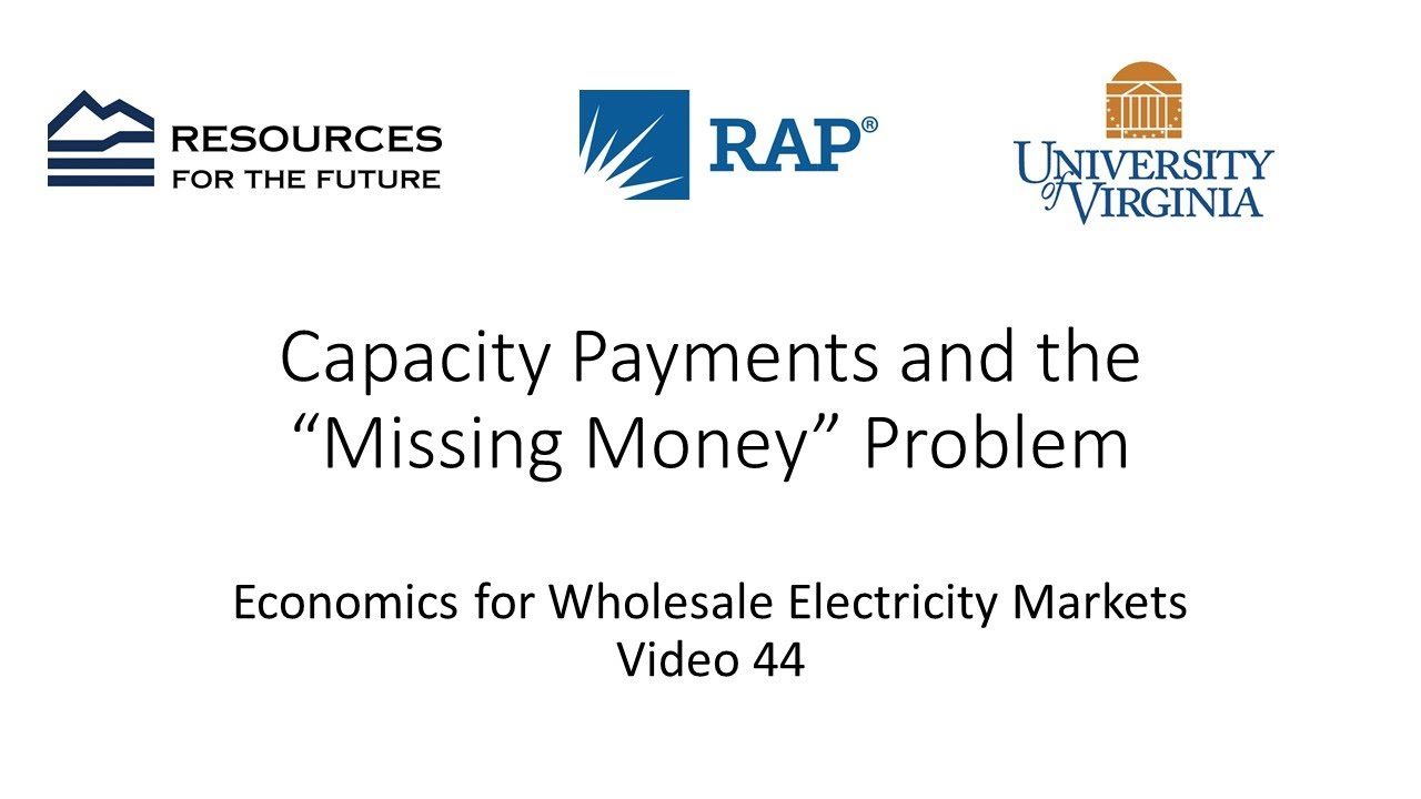 Economics #44: Capacity Payments and the 