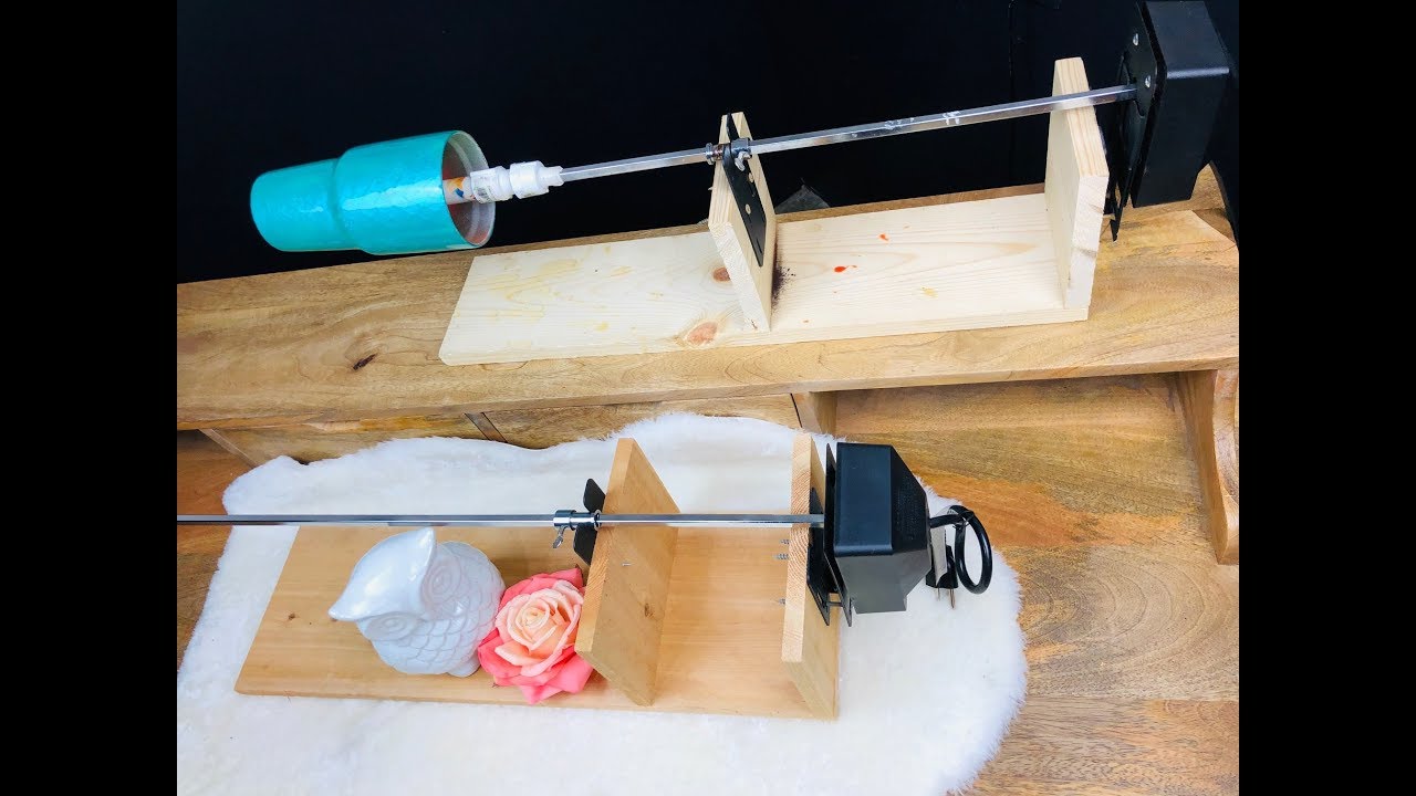 SAFE Tumbler Turner for $45 SUPER EASY How to Build Cuptisserie