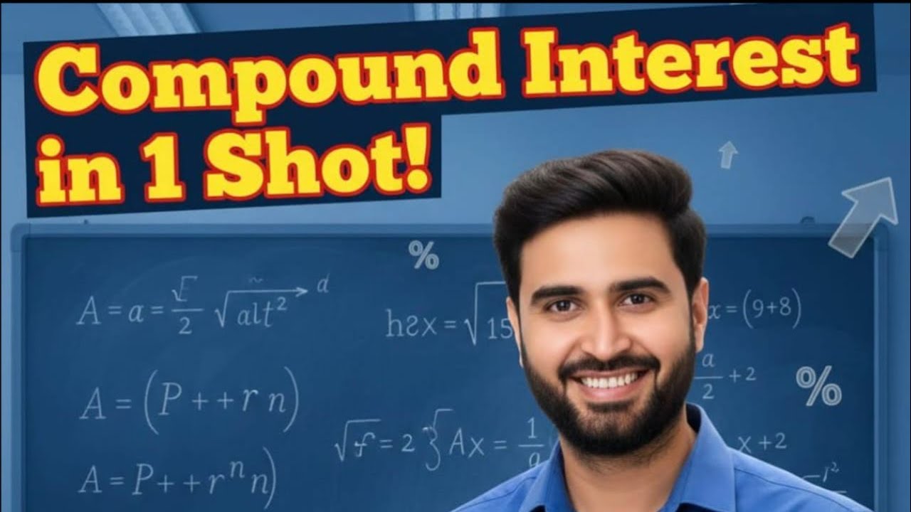 Compound Interest    #youtube #aplusacademy #asheeshsir #farrukhabad #maths 