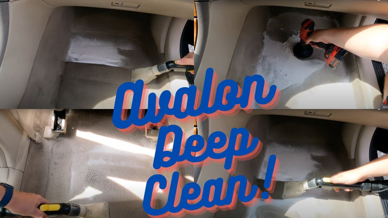 Toyota Avalon INTERIOR DEEP CLEAN!