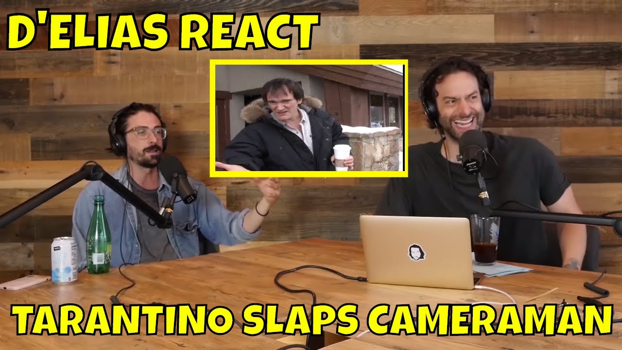 Chris D'Elia and Matt D'Elia React to Quentin Tarantino Slapping a Cameraman