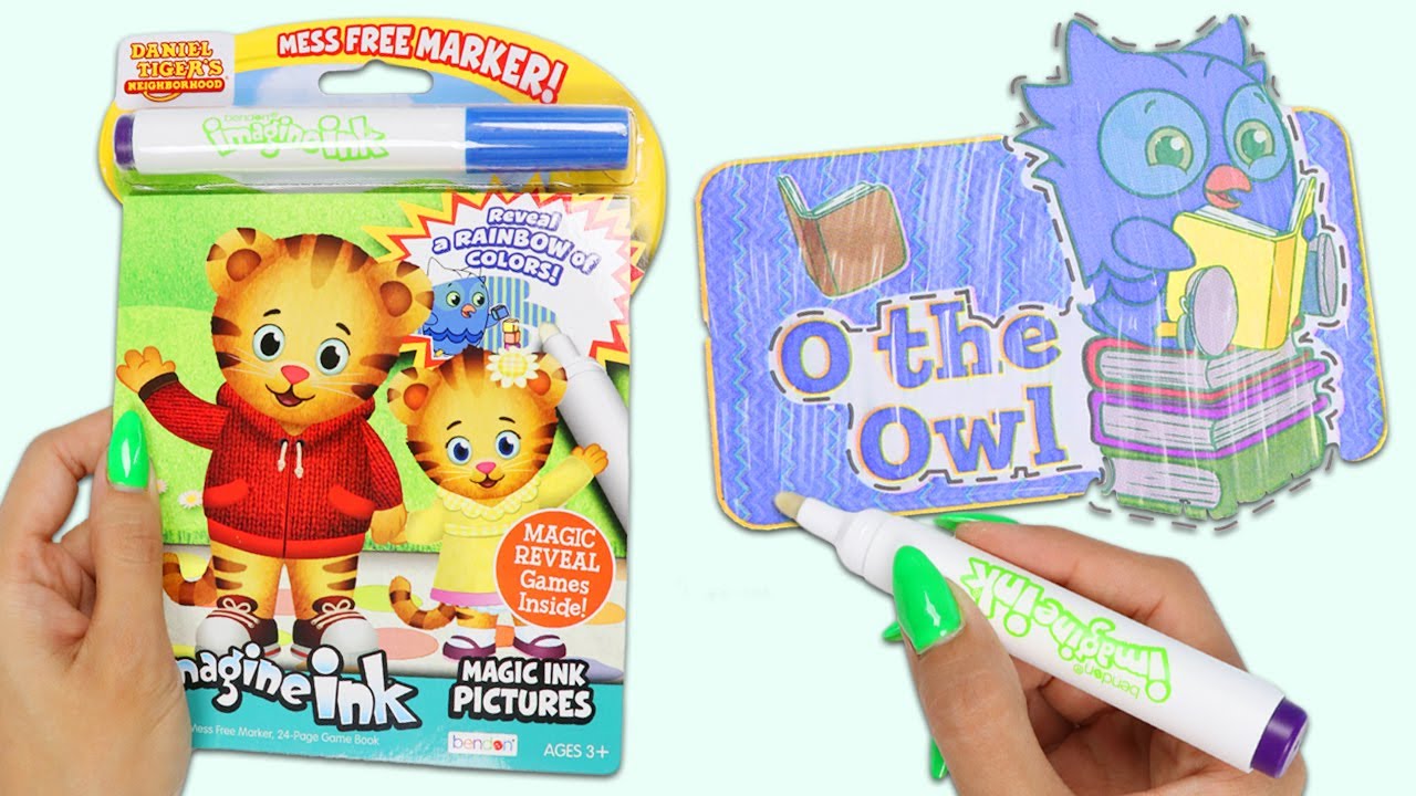 Daniel Tiger's Neighborhood Imagine Ink Activity Book!