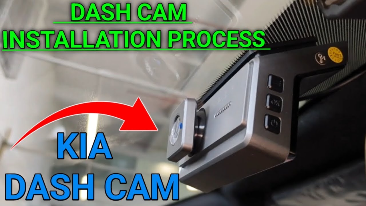 Desh cam installation process in Kia Seltos | dash cam installation in car.