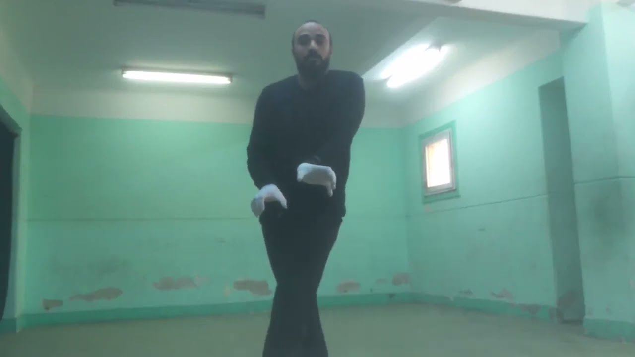 مشهد ماده بانتومايم 1 تمثيل صامت مايم     امتحان المعهد العالي للفنون المسرحية