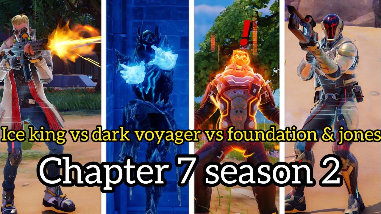 The ice king vs the dark voyager vs the foundation and jones 