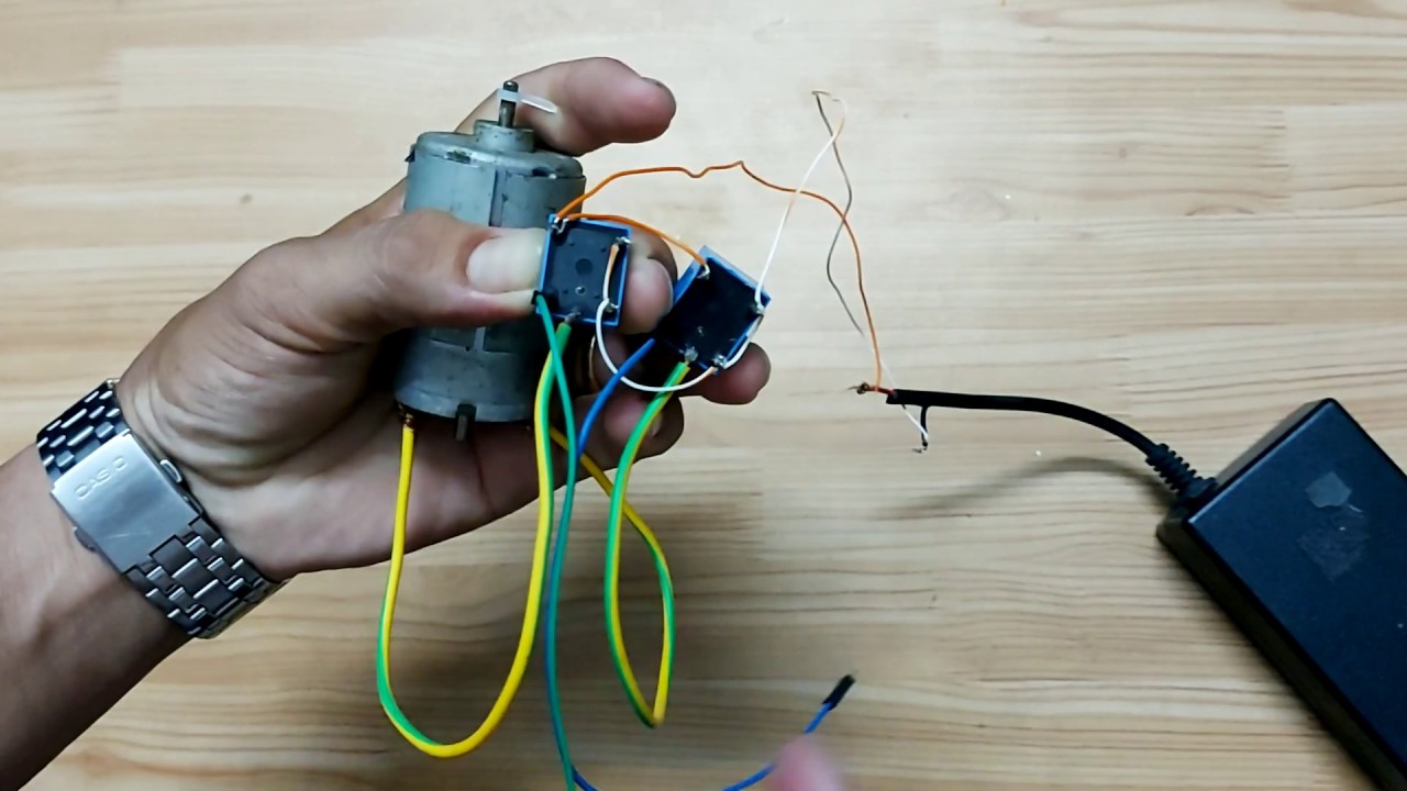 mạch thuận nghịch, mạch đảo chiều động cơ bằng rơ le cực đơn giản mà hiệu quả cao
