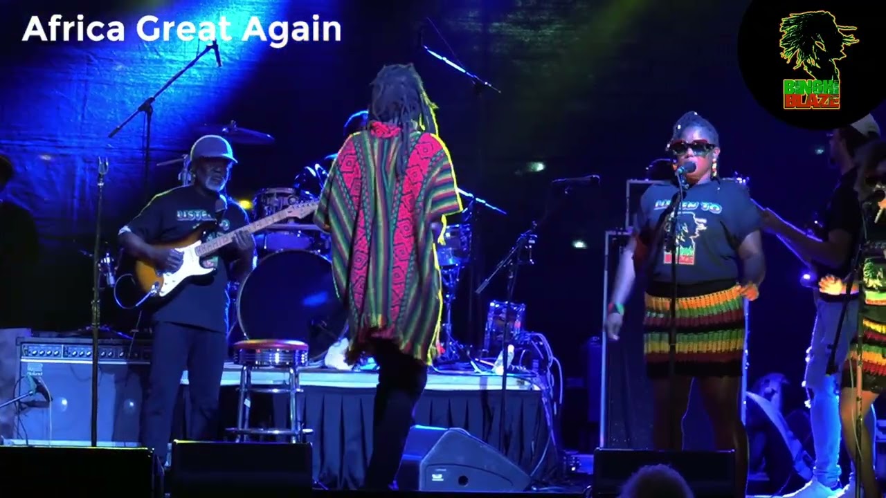 Make Africa Great Again Live. 2025. Miami Reggae Month. Binghi Blaze