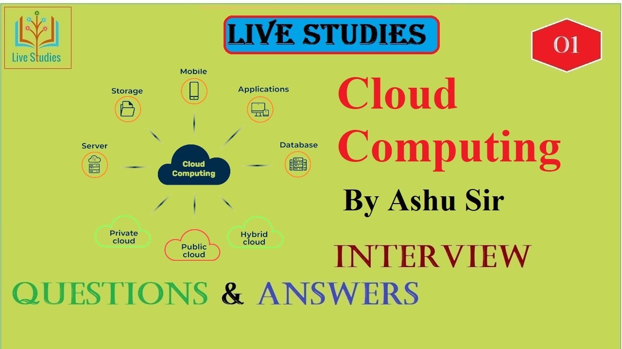 Cloud Computing Interview Questions and Answers|google cloud|aws services|live studies |by Ashu Sir