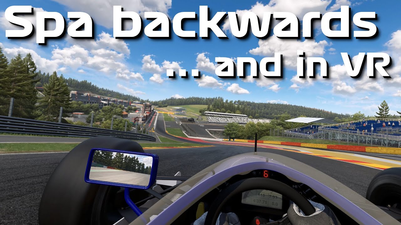 Raidillon backwards in VR is disorienting