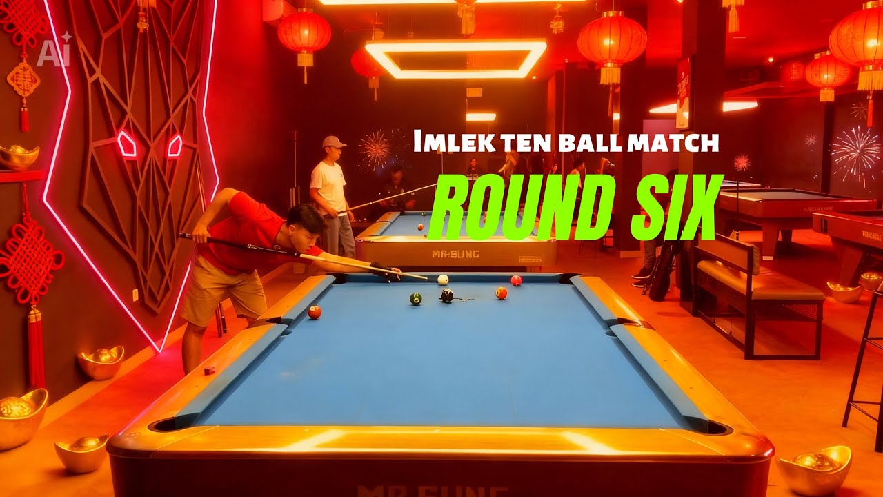 Atta x Vincent IMLEK TEN BALL MATCH: BERKAH KERJA KERAS DAPAT HOKI