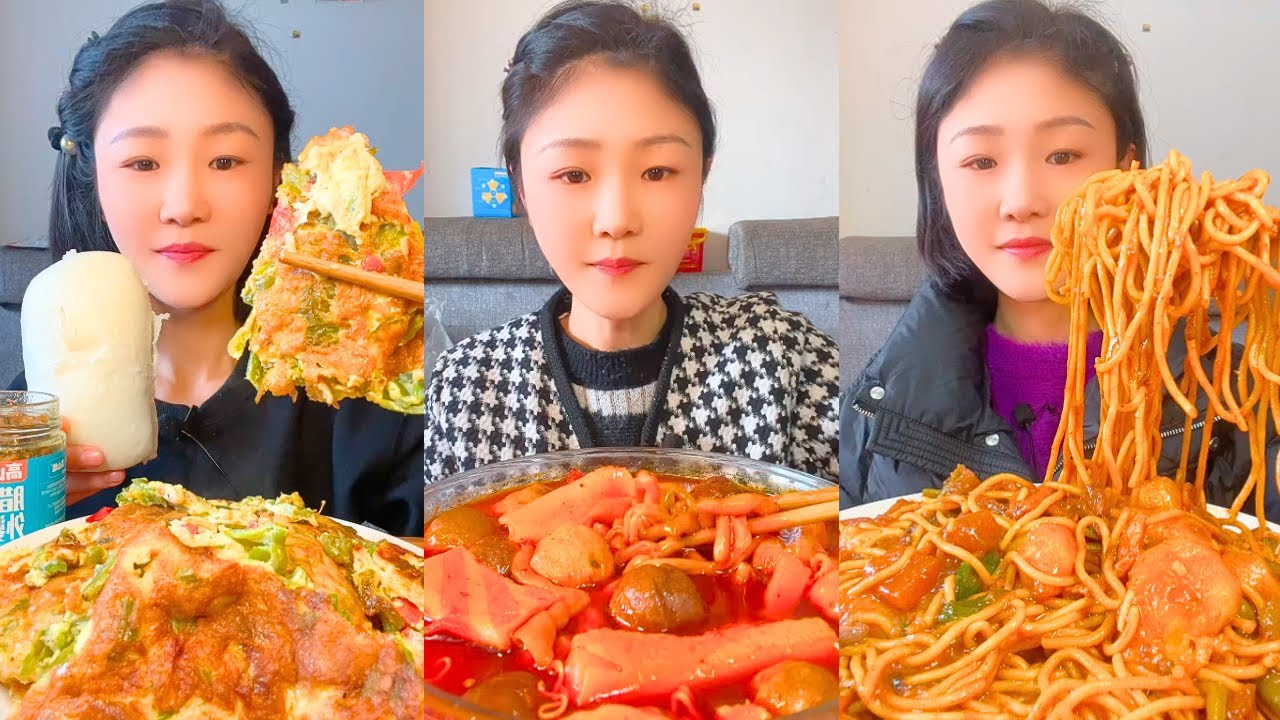 1 Hour ASMR Mukbang | Satisfying Eating Sounds for Sleep, Relaxation & Study #631