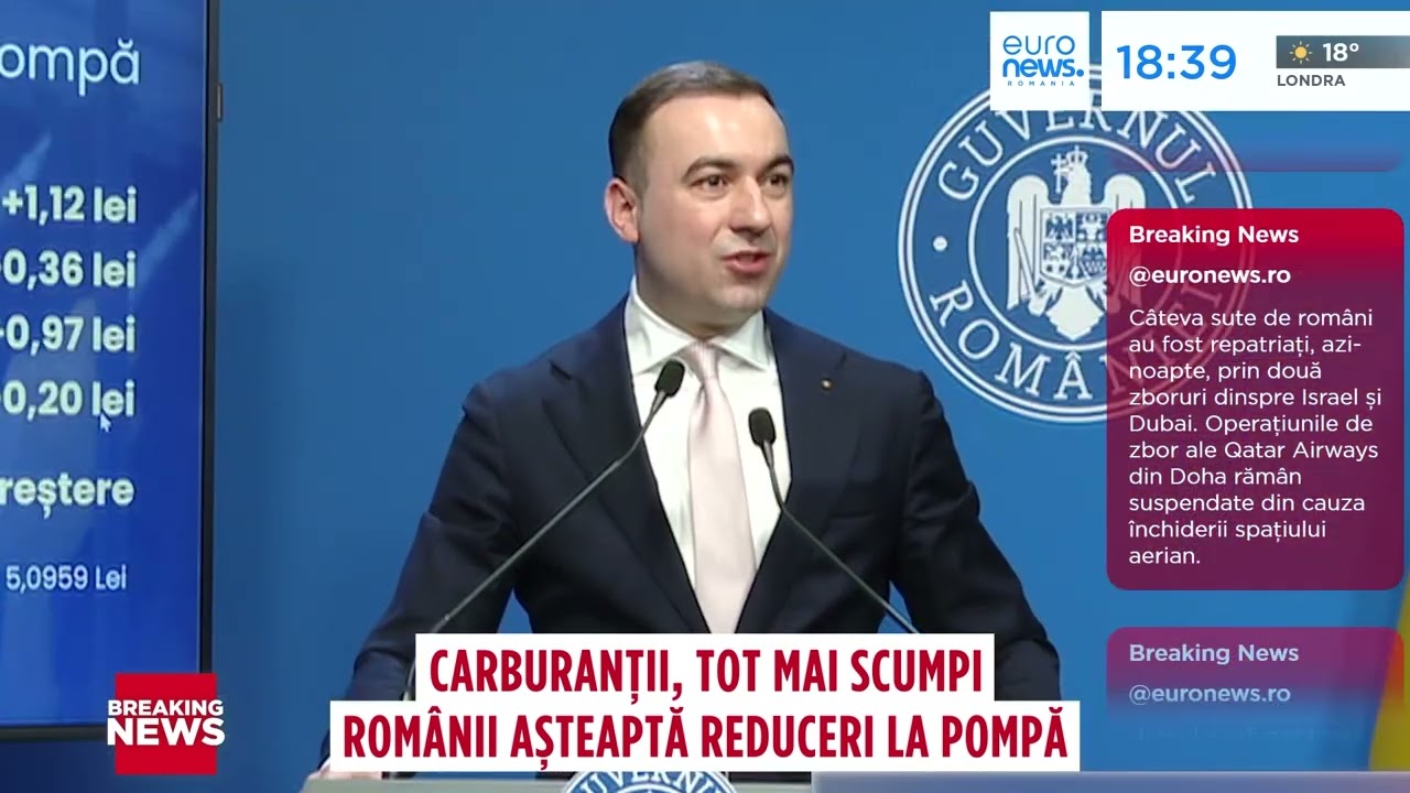 Carburanții continuă să se scumpească în România, prețurile au crescut pentru a doua oară în 7 zile