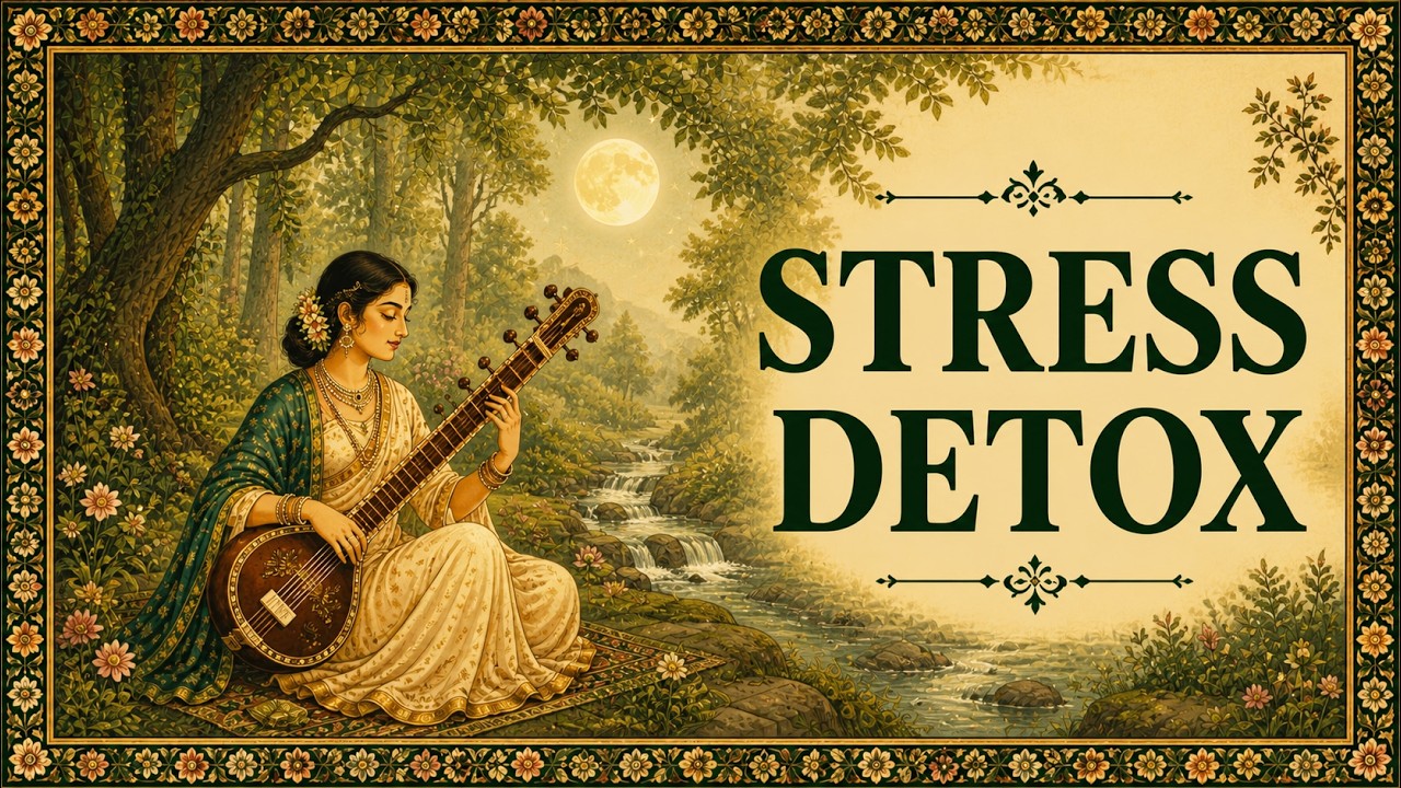Sitar for Nervous System Healing | Indian Classical Music for Calmness | 1.5 Hours