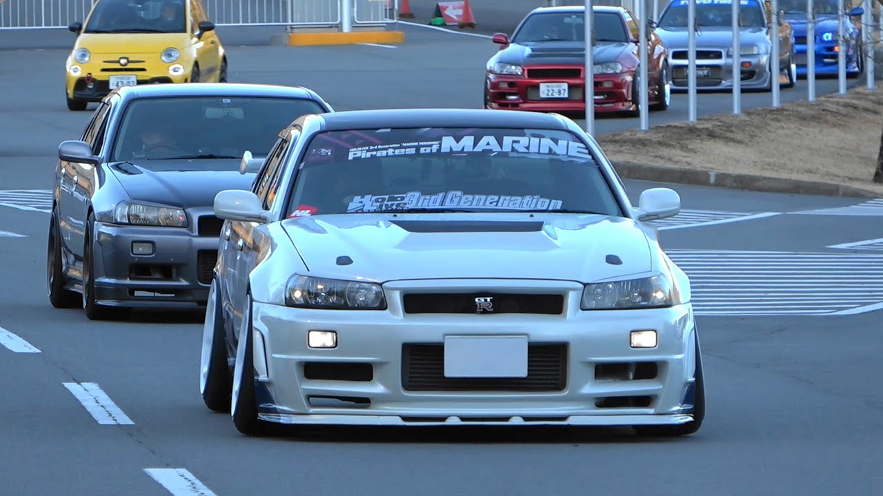 R34スカイライン祭り 2022 搬出 R34 SKYLINE FESTIVAL
