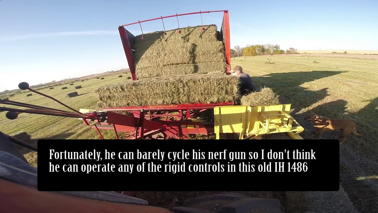 FDWB - Operating a New Holland Bale Wagon with Wesley
