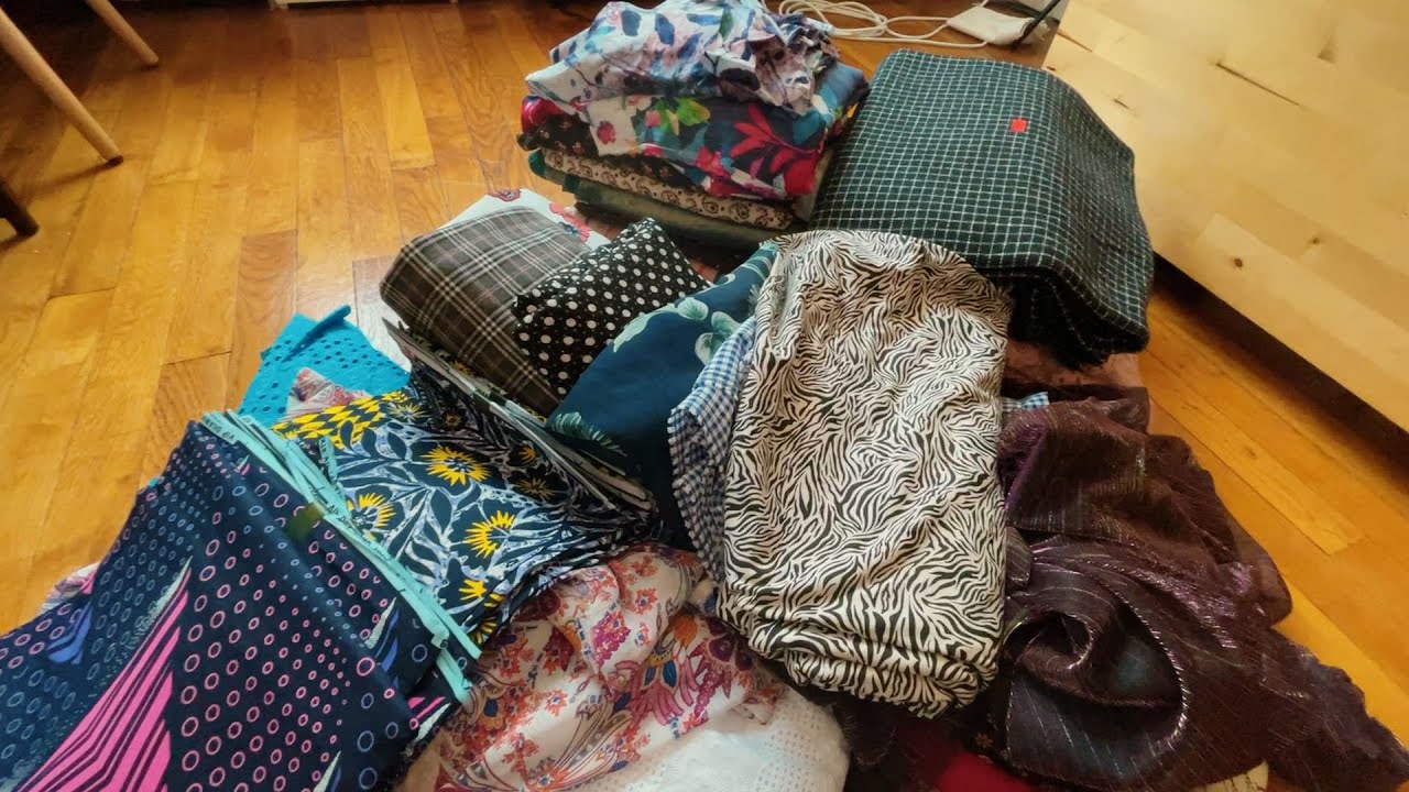 Vlog : J’ai Craqué et Acheté 120m de Tissu ! 😱🛍️