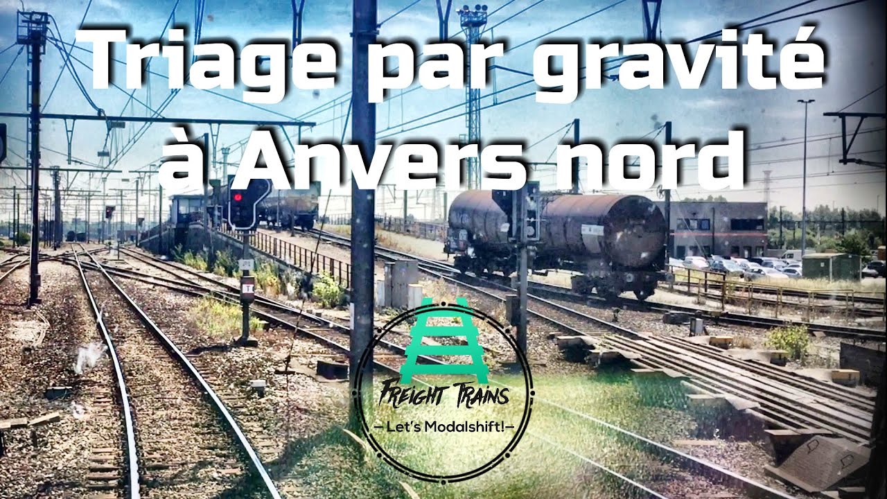 Triage par gravité à Anvers Nord.