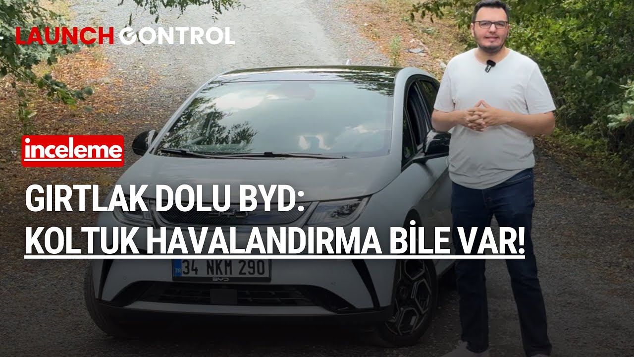 BYD DOLPHIN | KOLTUK HAVALANDIRMA BİLE VAR!
