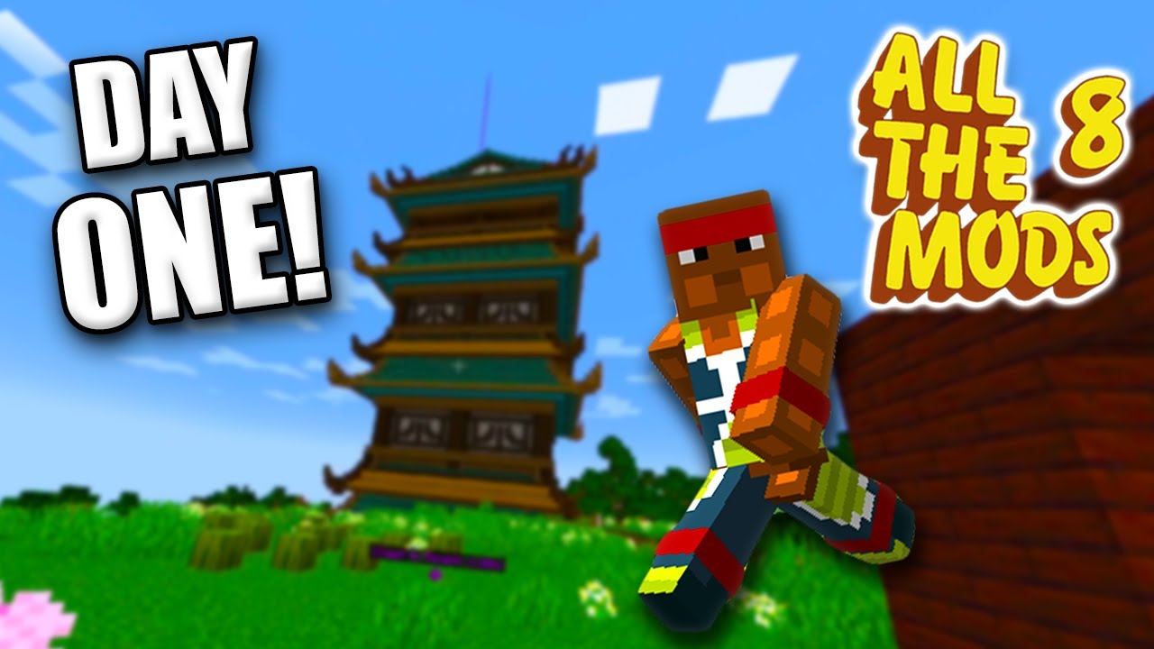 Our First Day In A Whole New Modpack! | All The Mods 8 | 1.19 Modpack
