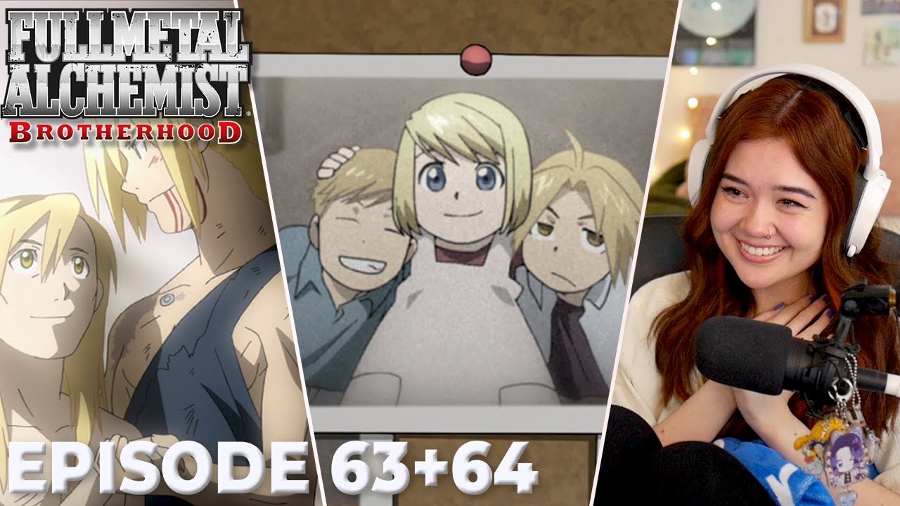 JOURNEY'S END (aka 30 minutes of crying) | Fullmetal Alchemist: Brotherhood Episode 63 + 64 Reaction