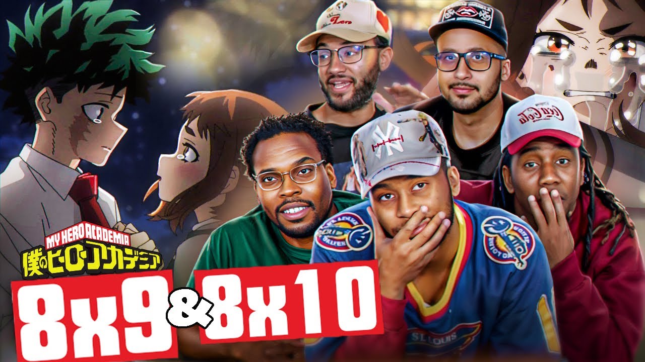 My Hero Academia is GOATED!  Eps. 8x9 & 8x10 Reaction