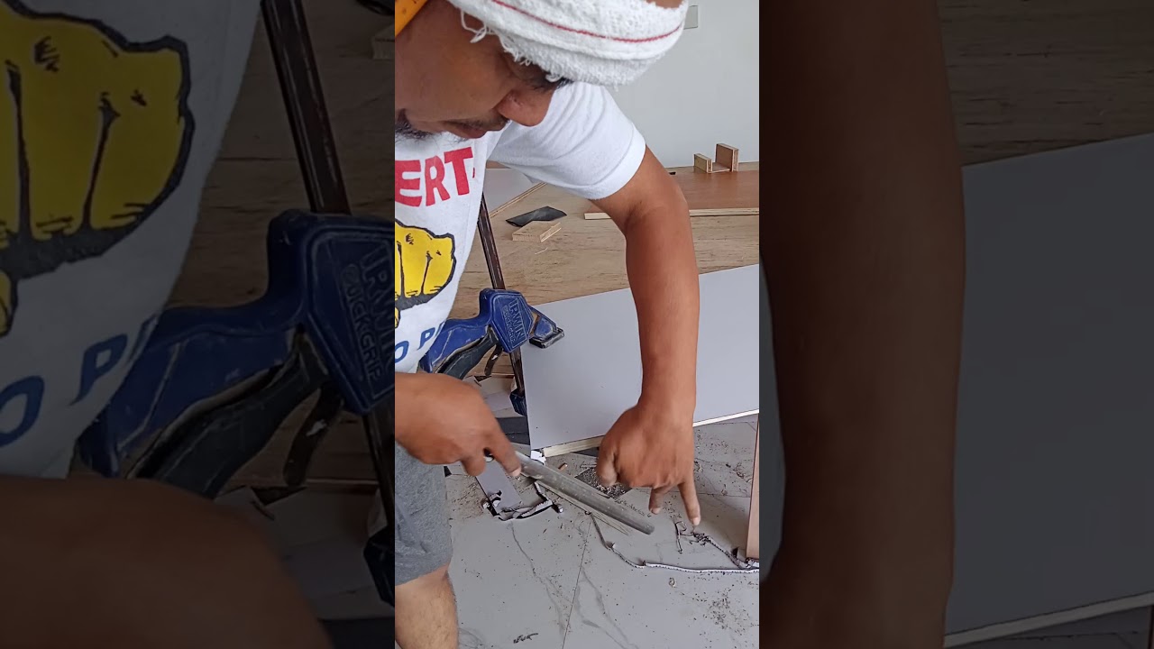 Ang tamang pag cutting ng formica or mga laminate at Kung pano mag kabit ng laminate