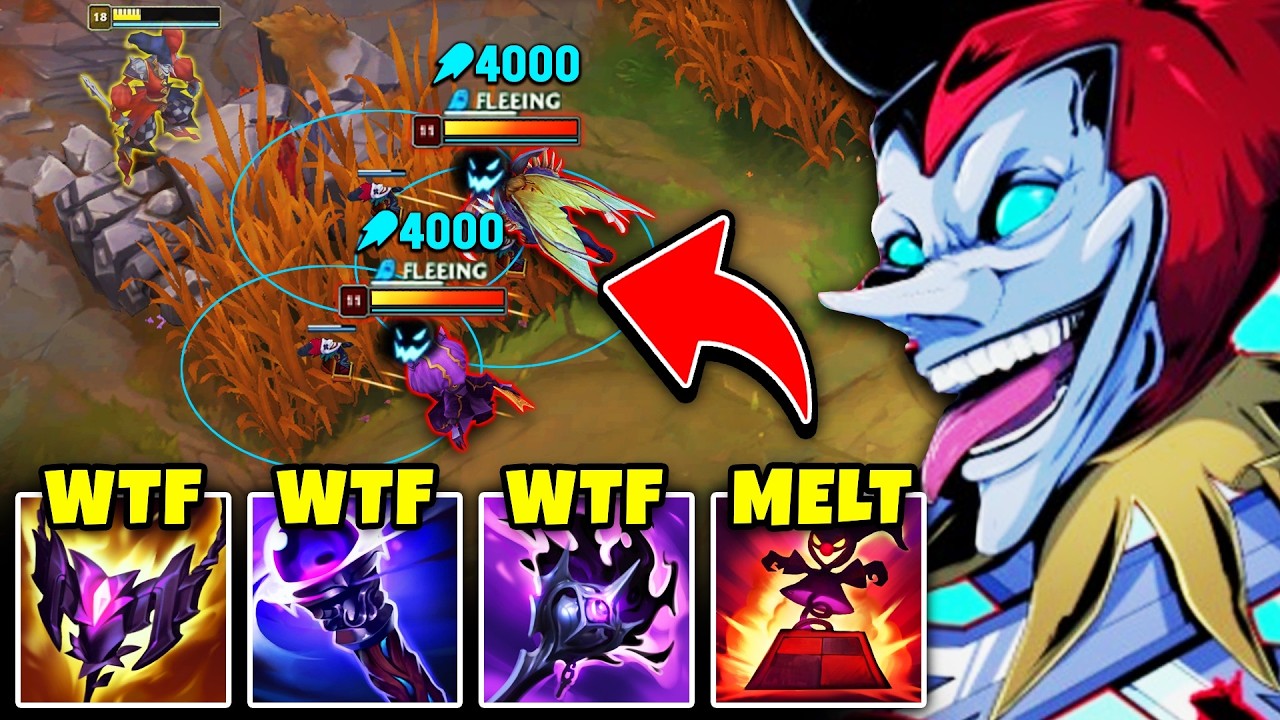 The most DEADLY AP Shaco build melts you in seconds (DON'T HIT A BOX)