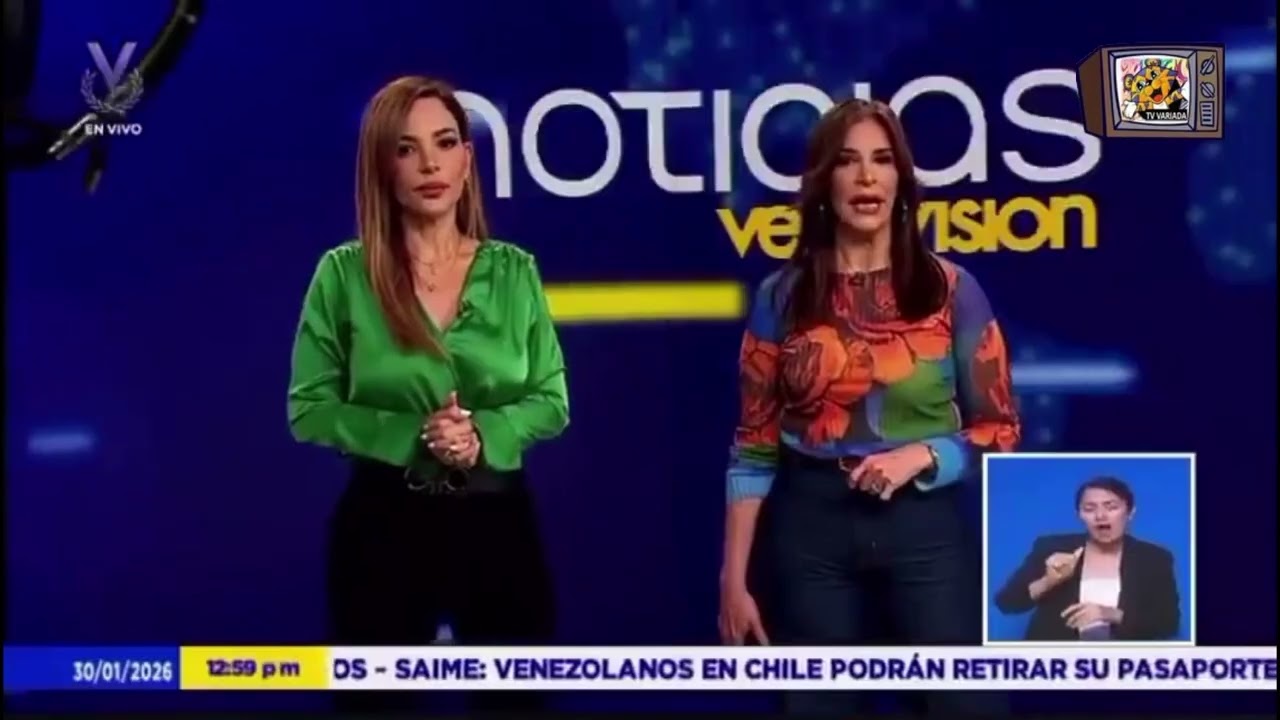 NOTICIAS VENEVISION - PERIODISTAS ANUNCIAN QUE VV FUE SACADO DEL AIRE- SISTEMA TDA - VENEVISION 2026