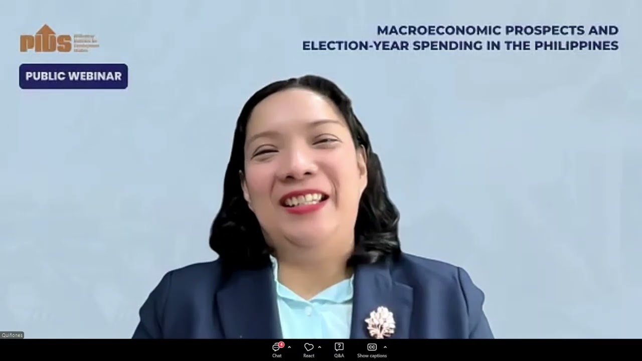 Macroeconomic Prospects and Election Year Spending in the Philippines