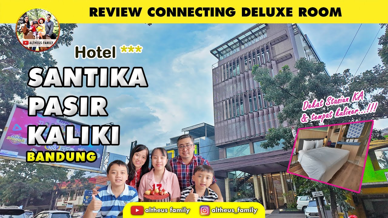 Hotel Santika Terbaru di Bandung | Strategis Dekat Stasiun KA dan Kuliner