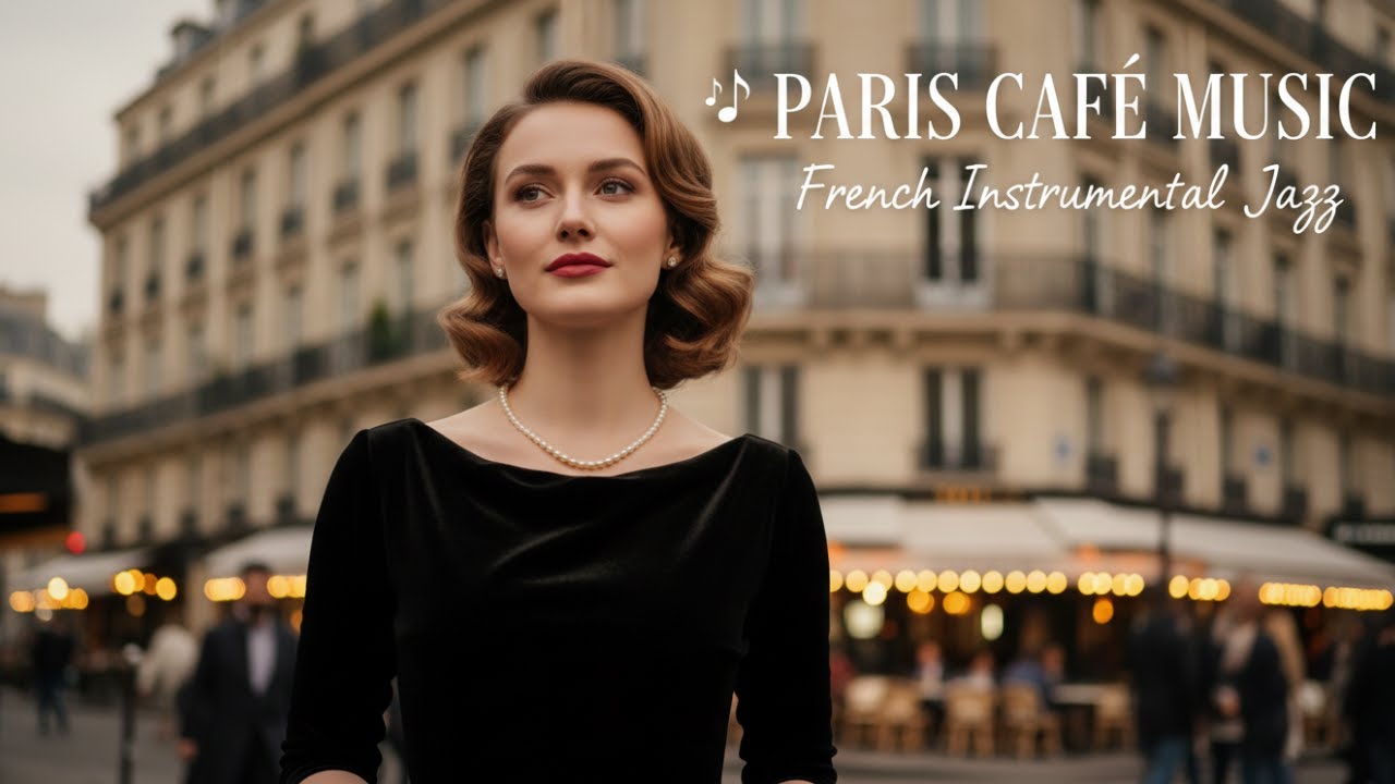 Quiet Paris Streets 🚶‍♀️ French Instrumental Jazz | Morning Walk Ambience