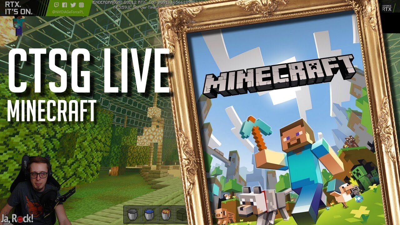 [2020-04-30 18:00] CTSG i Minecraft RTX - przebudowujemy Kanciastą Codzienność!