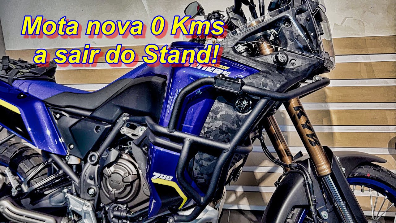 Mota nova 0 Kms a sair do Stand! Tenere 700 World Raid