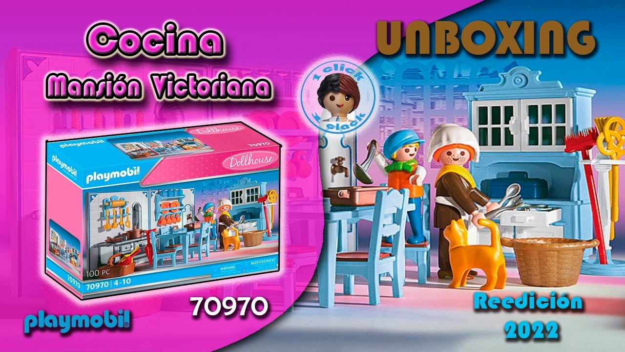 Playmobil, Cocina Victoriana 70970 reedición. ¡¡Nuevo video!! 2023