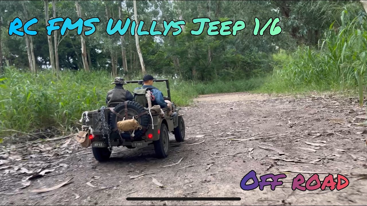 RC FMS Willys Jeep 1/6 off road