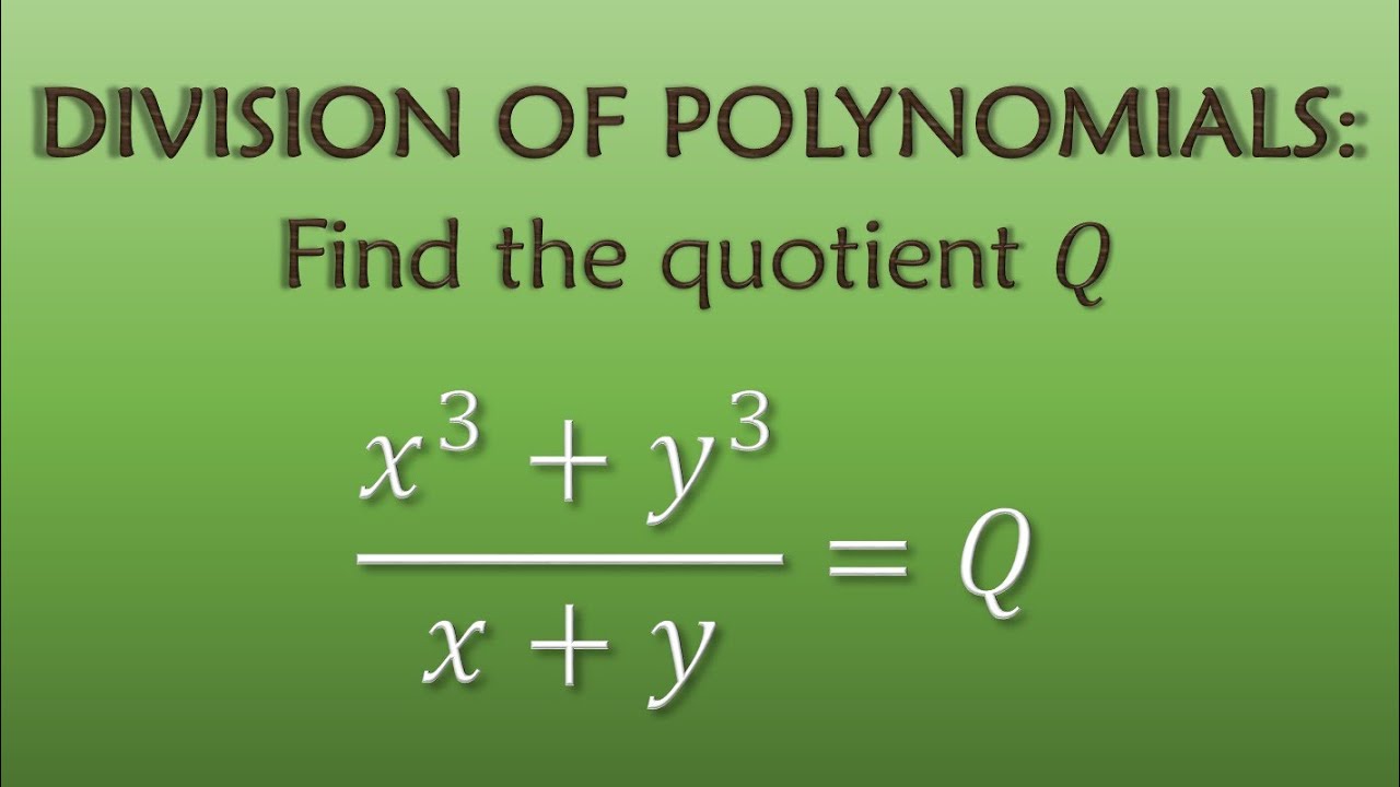 Divide [(x^3)+(y^3)] by (x+y)